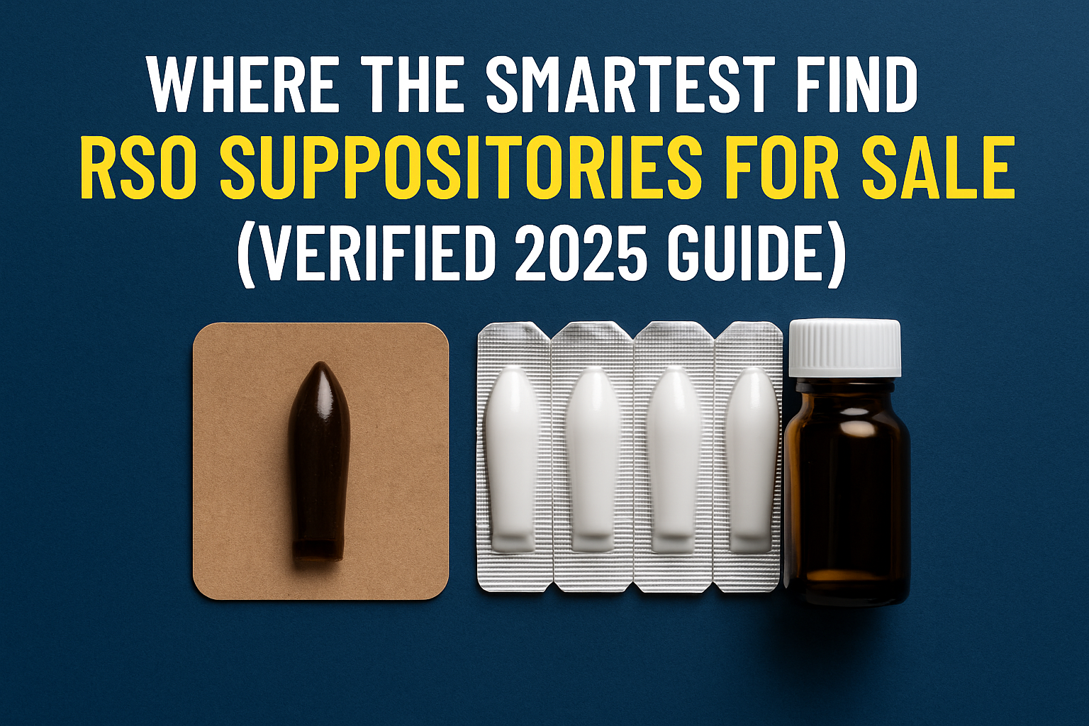 RSO suppositories for sale