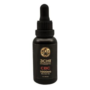 3Chi, CBC Oil Tincture, Broad Spectrum THC-Free, 1fl oz, 1000mg CBC