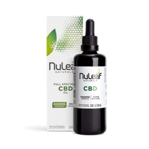 NuLeaf Naturals, CBD Oil, Full Spectrum, 3.38fl oz, 6000mg CBD