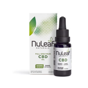 NuLeaf Naturals, CBD Oil, Full Spectrum, .5fl oz, 900mg CBD